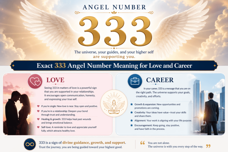 333 Angel Number Meaning