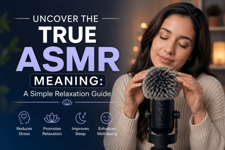 ASMR Meaning
