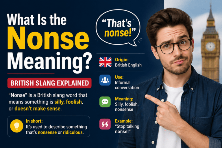 Nonse Meaning